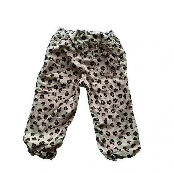H& M Tops Corduroy Pants Dress Cheetah Pants Baby Girls SZ 12-18 months # 2052 - Picture 5 of 12
